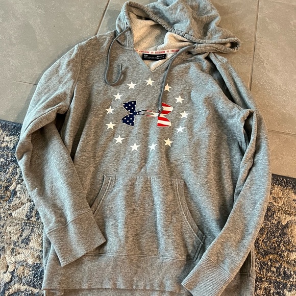 Women’s under armour freedom sweatshirt grey - Picture 10 of 12